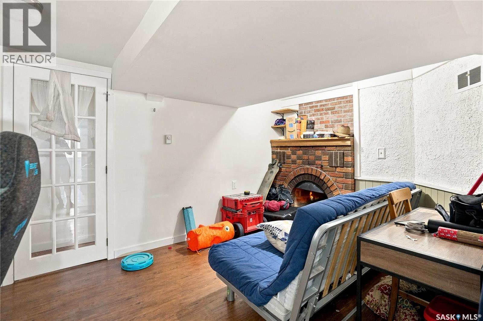 3324 College Avenue, Regina, SK - Indoor With Fireplace