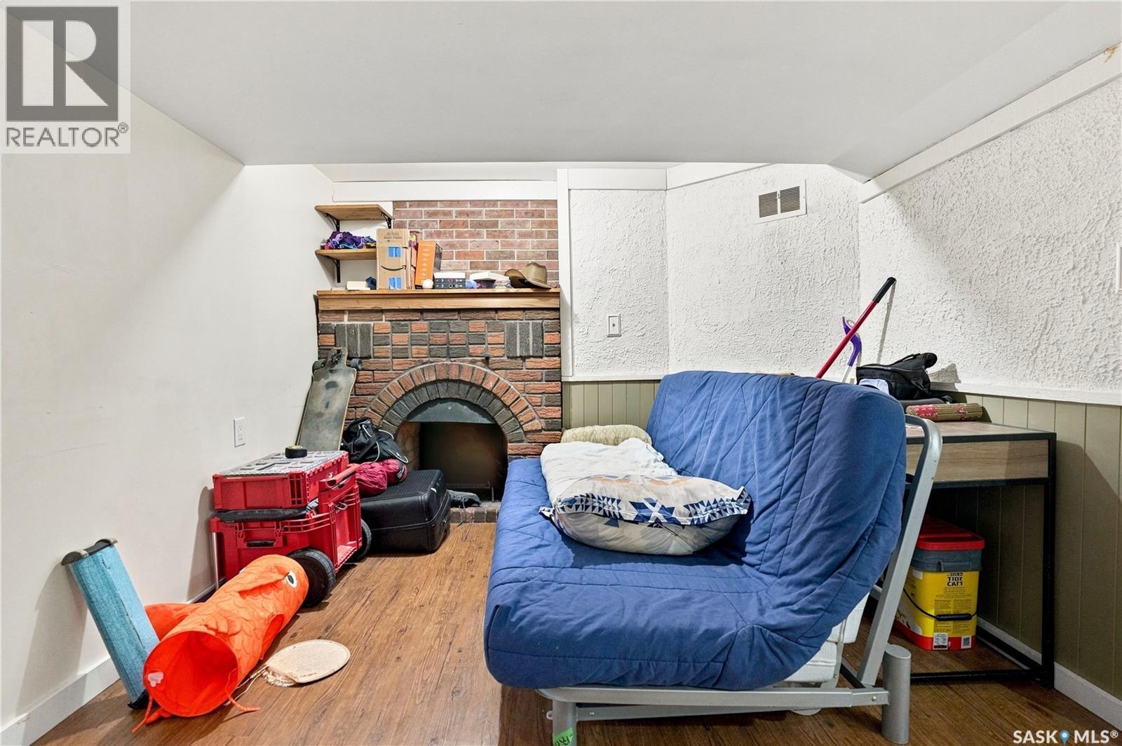 3324 College Avenue, Regina, SK - Indoor With Fireplace