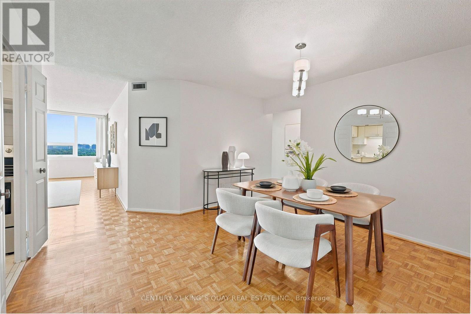 1908 - 55 Skymark Drive, Toronto, ON - Indoor Photo Showing Dining Room