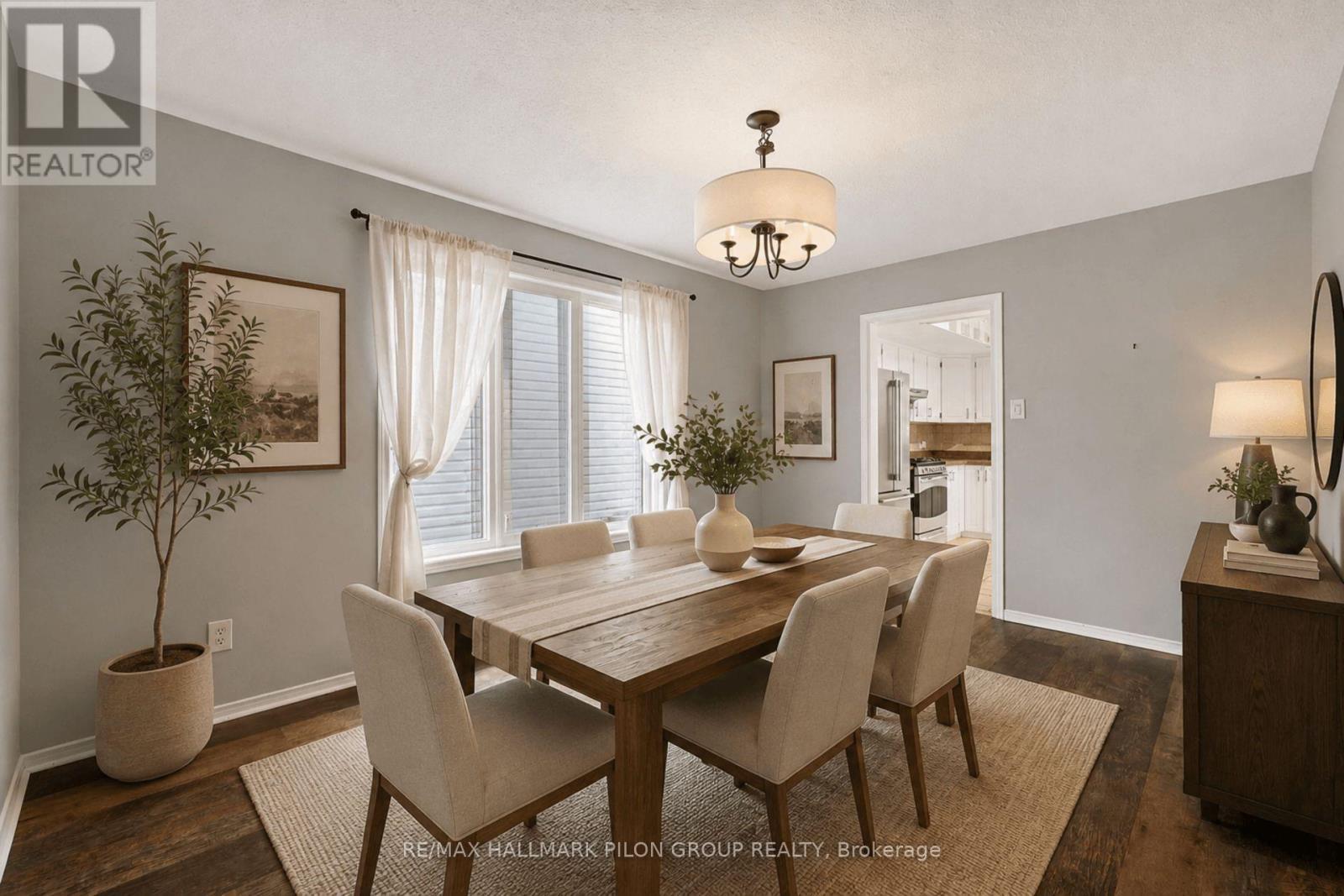 Virtually Staged - 182 Twyford Street, Ottawa, ON - Indoor Photo Showing Dining Room