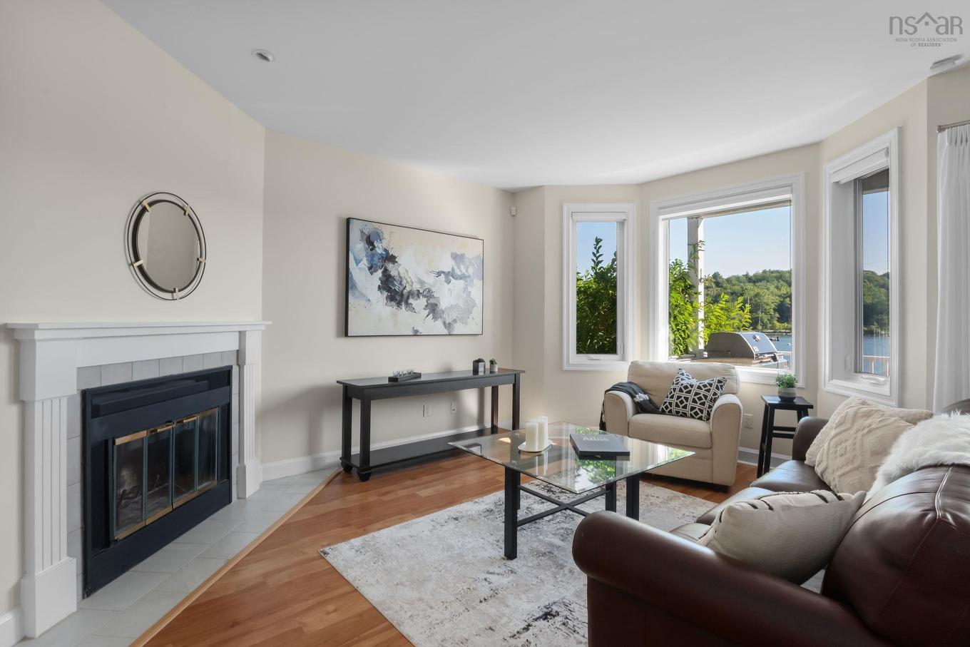 125 Anchor Drive, Halifax, NS - Indoor Photo Showing Living Room With Fireplace