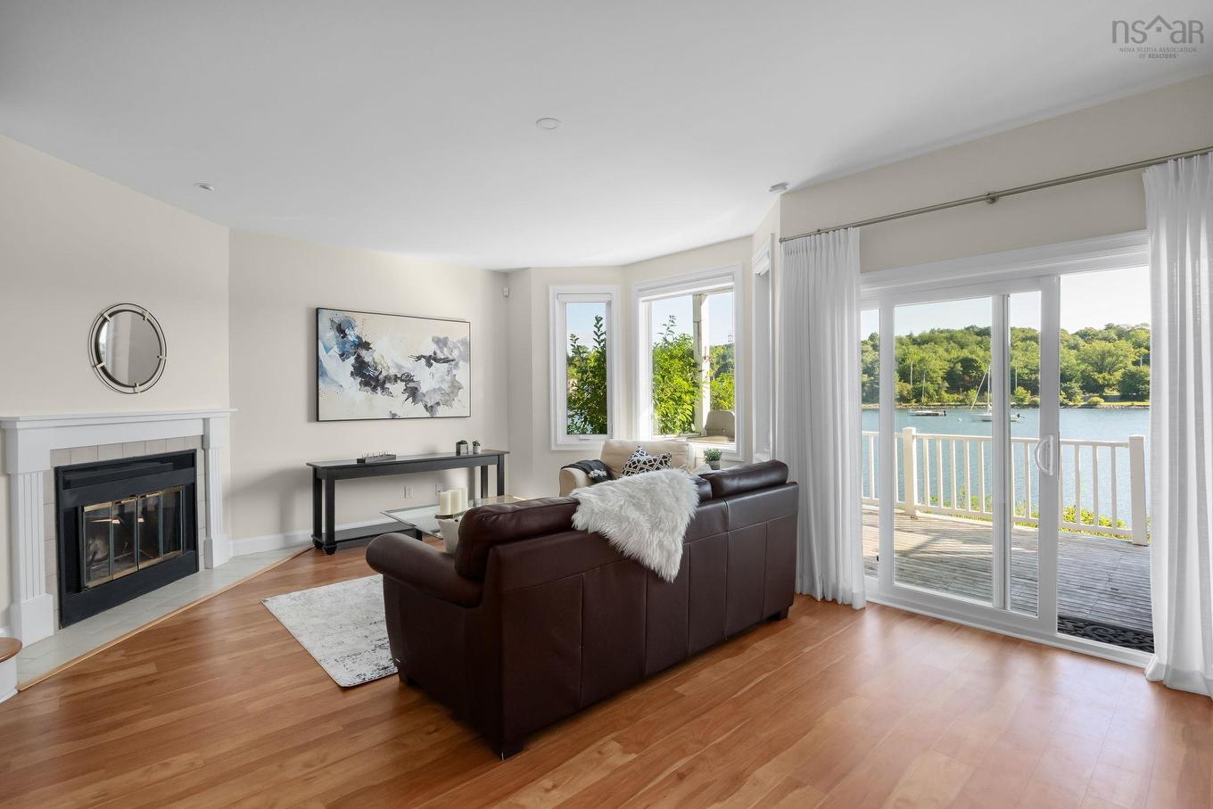125 Anchor Drive, Halifax, NS - Indoor Photo Showing Living Room With Fireplace