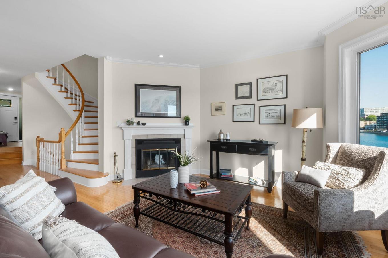 125 Anchor Drive, Halifax, NS - Indoor Photo Showing Living Room With Fireplace