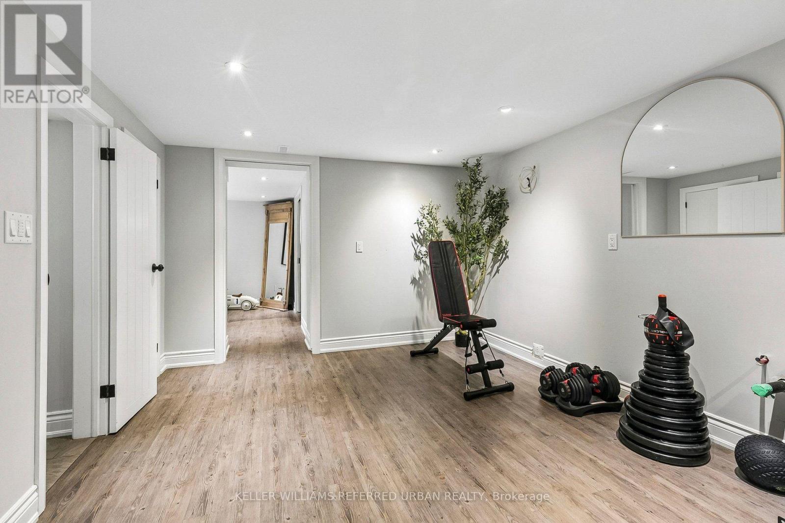 36 Vernadale Crescent, Toronto, ON - Indoor Photo Showing Gym Room