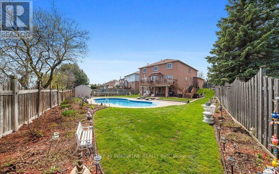 915 Catskill Drive E, Oshawa, ON - Outdoor With In Ground Pool With Backyard