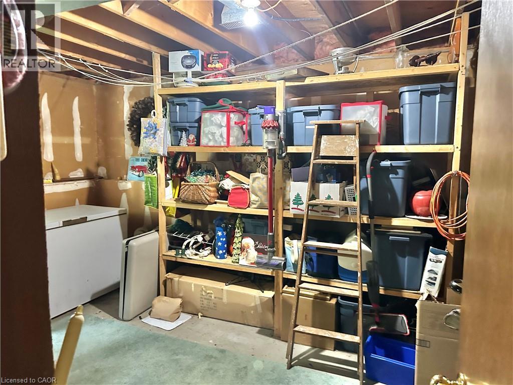 Storage room - lots of shelves - 44 Douglas Avenue, Simcoe, ON - Indoor