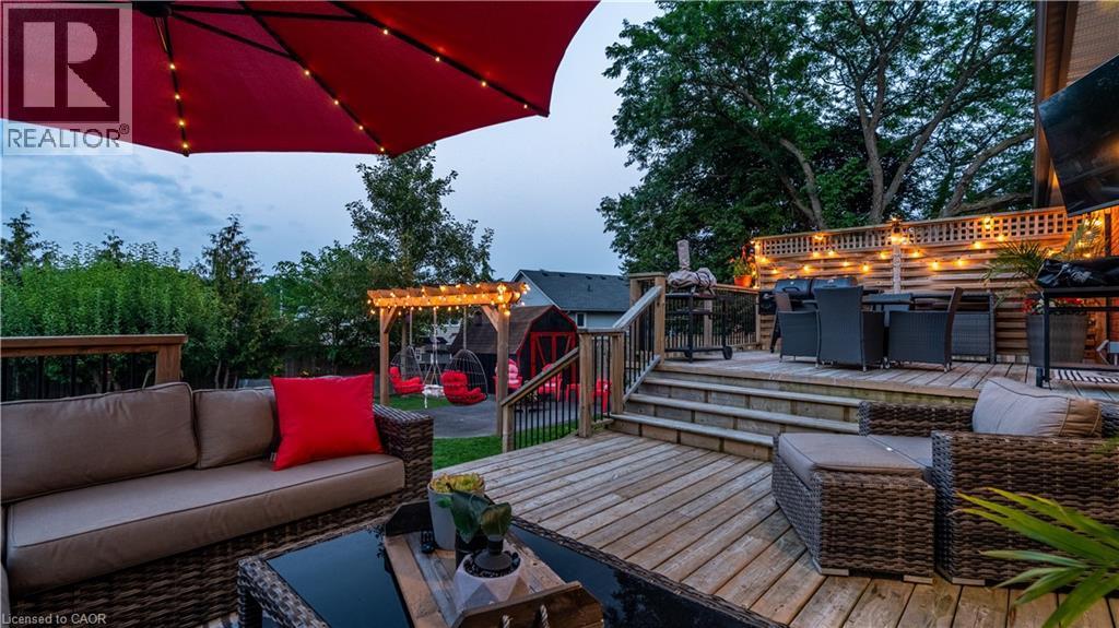 368 Caithness Street, Caledonia, ON - Outdoor With Deck Patio Veranda