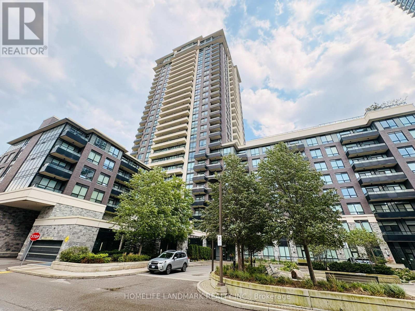 1102 - 15 Water Walk Drive, Markham, ON - Outdoor With Balcony With Facade