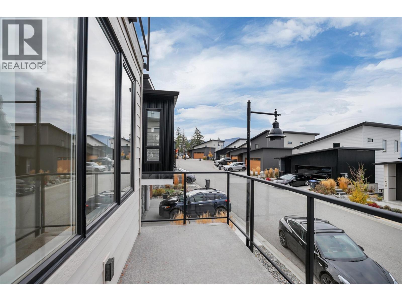 Front Balcony - 1839 Grey Owl Court, Kelowna, BC - Outdoor With Exterior