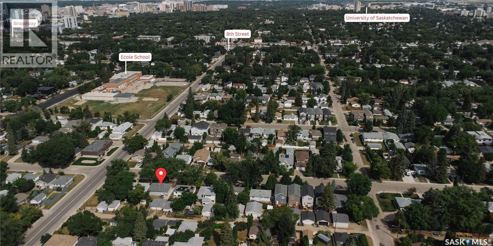 1012 2Nd Street E, Saskatoon, SK - Outdoor With View