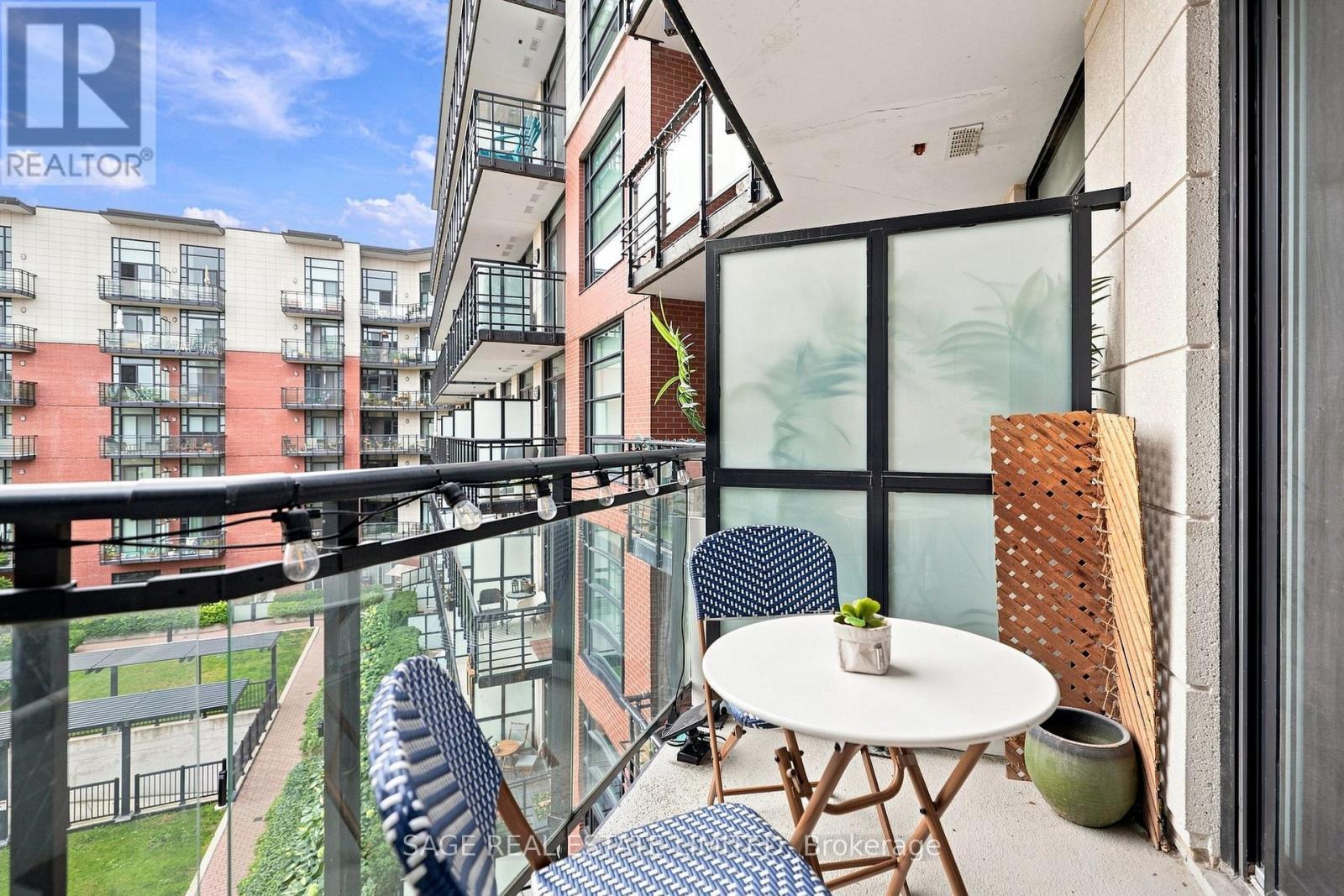 435 - 88 Colgate Avenue, Toronto, ON - Outdoor With Balcony