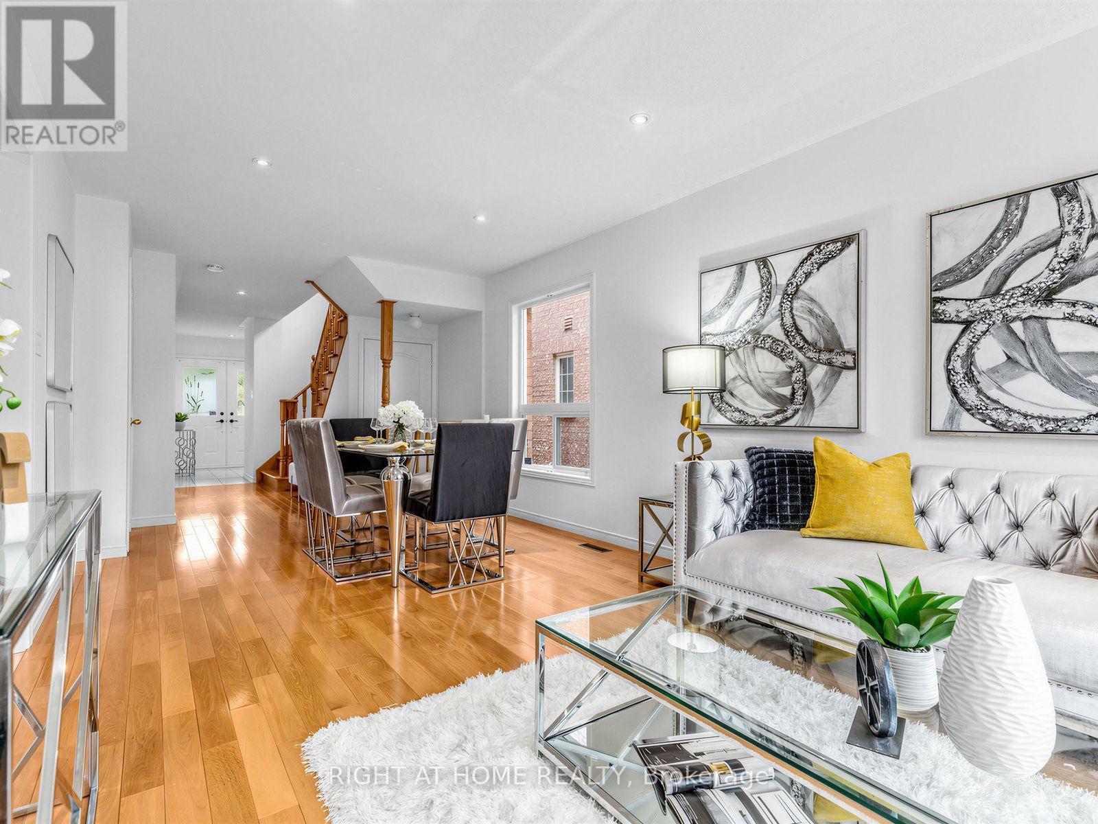 Open Concept Living & Dining - 81 Briarcrest Drive, Markham, ON - Indoor Photo Showing Living Room
