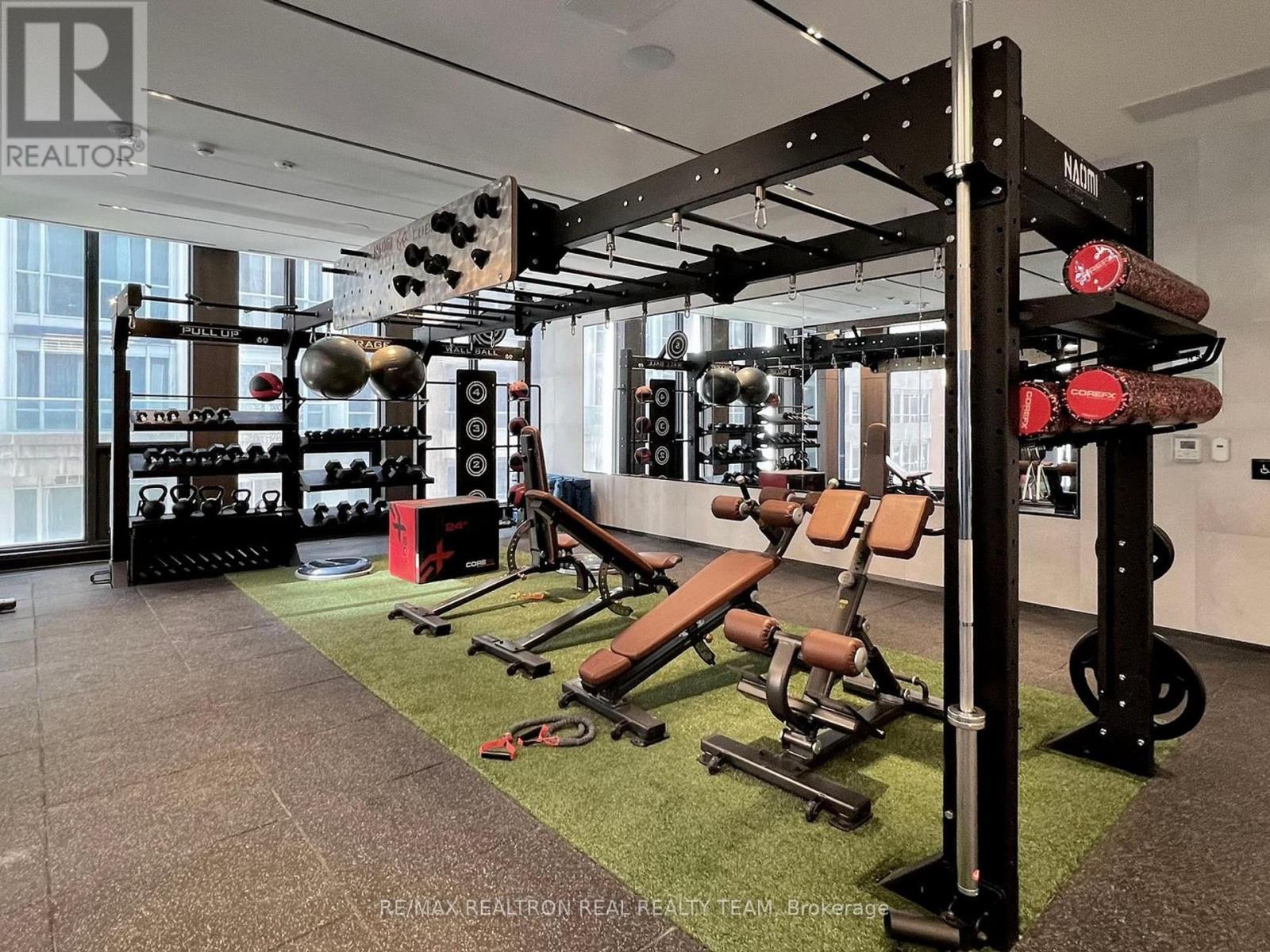 2807 - 55 Mercer Street, Toronto, ON - Indoor Photo Showing Gym Room
