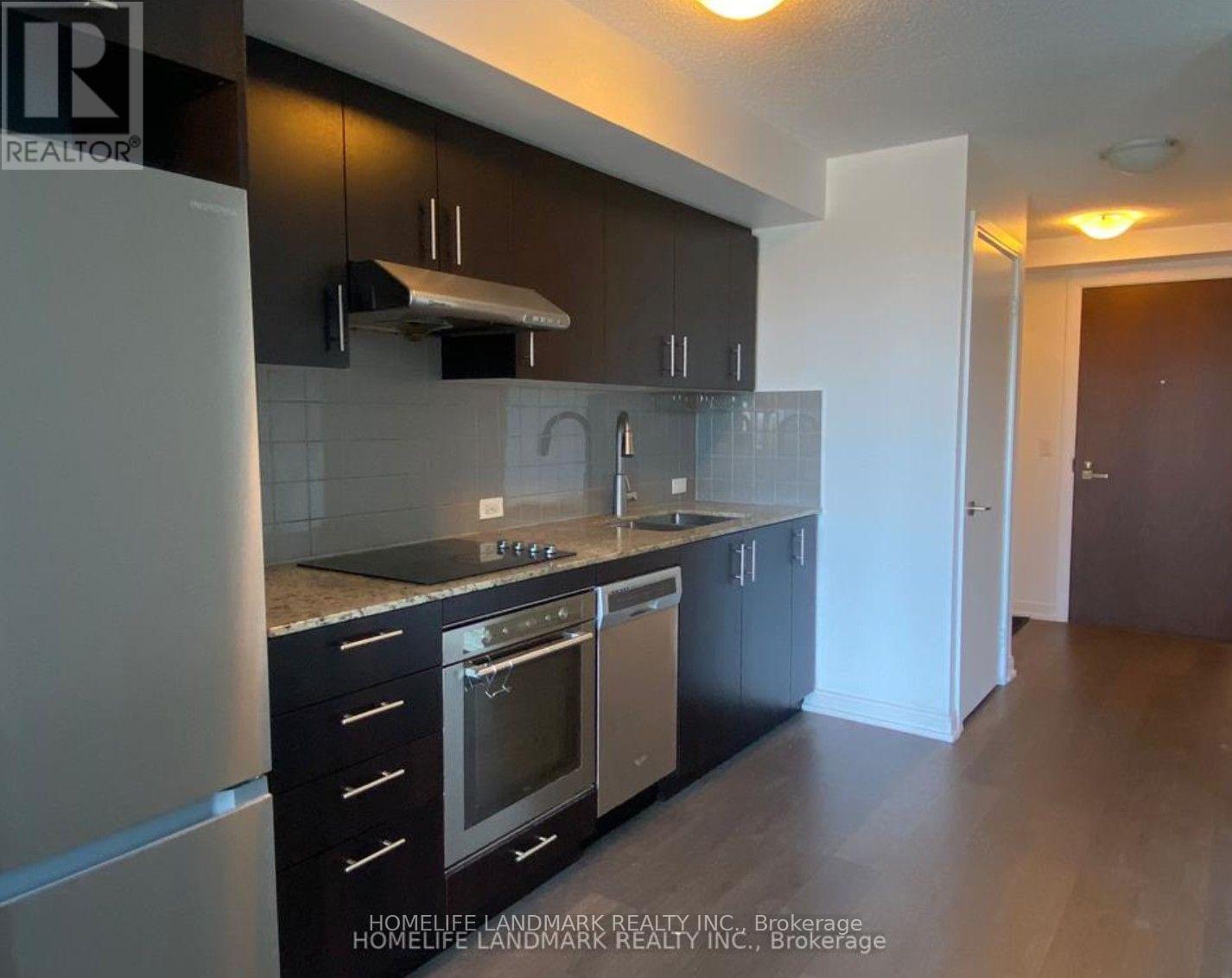 1609 - 255 Village Green Square, Toronto, ON - Indoor Photo Showing Kitchen With Double Sink