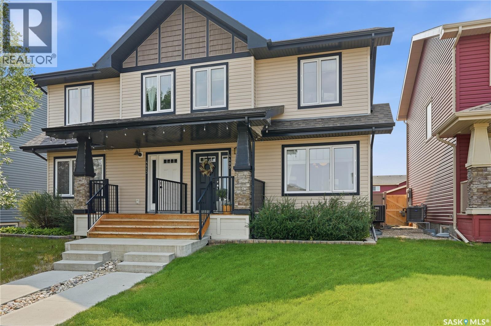 4409 Green Poplar Lane E, Regina, SK - Outdoor With Facade
