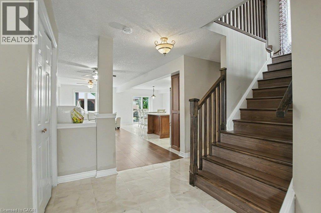 Updated railing and steps - 568 Robert Ferrie Drive, Kitchener, ON - Indoor Photo Showing Other Room