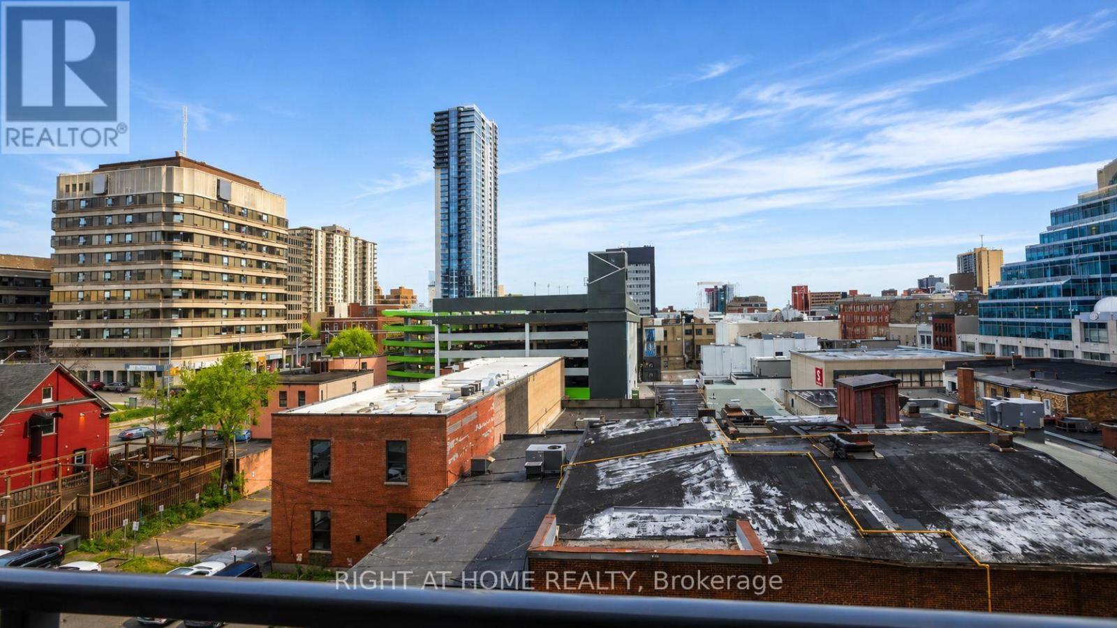 412 - 55 Duke Street W, Kitchener, ON - Outdoor With Balcony