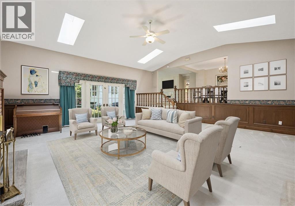 Virtually Staged - 138 Appleby Place, Burlington, ON - Indoor Photo Showing Living Room