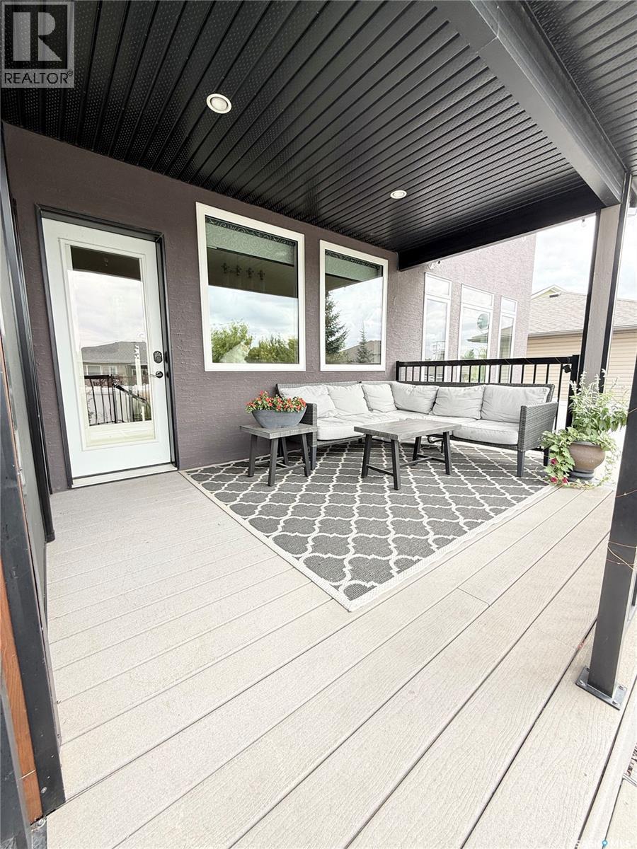 505 Brown Crescent, Weyburn, SK - Outdoor With Deck Patio Veranda With Exterior