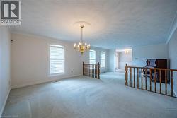 Raised Dining Room looking towards the Foyer and Living Room - 