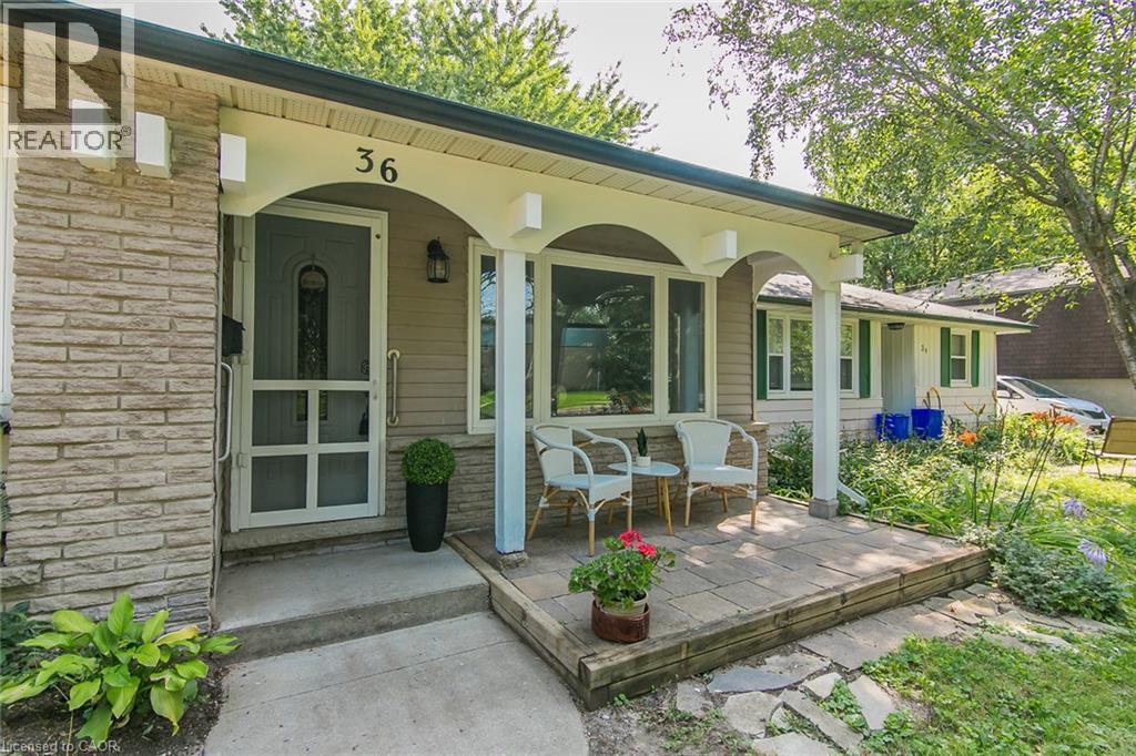 36 Amos Avenue, Waterloo, ON - Outdoor With Deck Patio Veranda