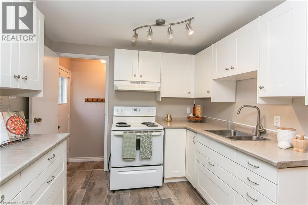 36 Amos Avenue, Waterloo, ON - Indoor Photo Showing Kitchen With Double Sink