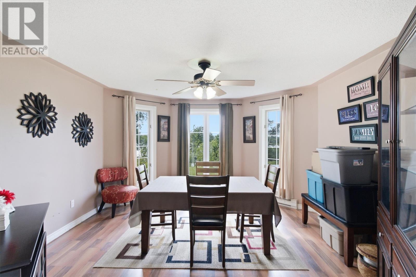 147 River Road, Appleton, NL - Indoor Photo Showing Dining Room