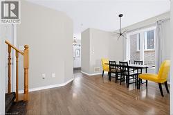Wood-finish flooring throughout the main level - 