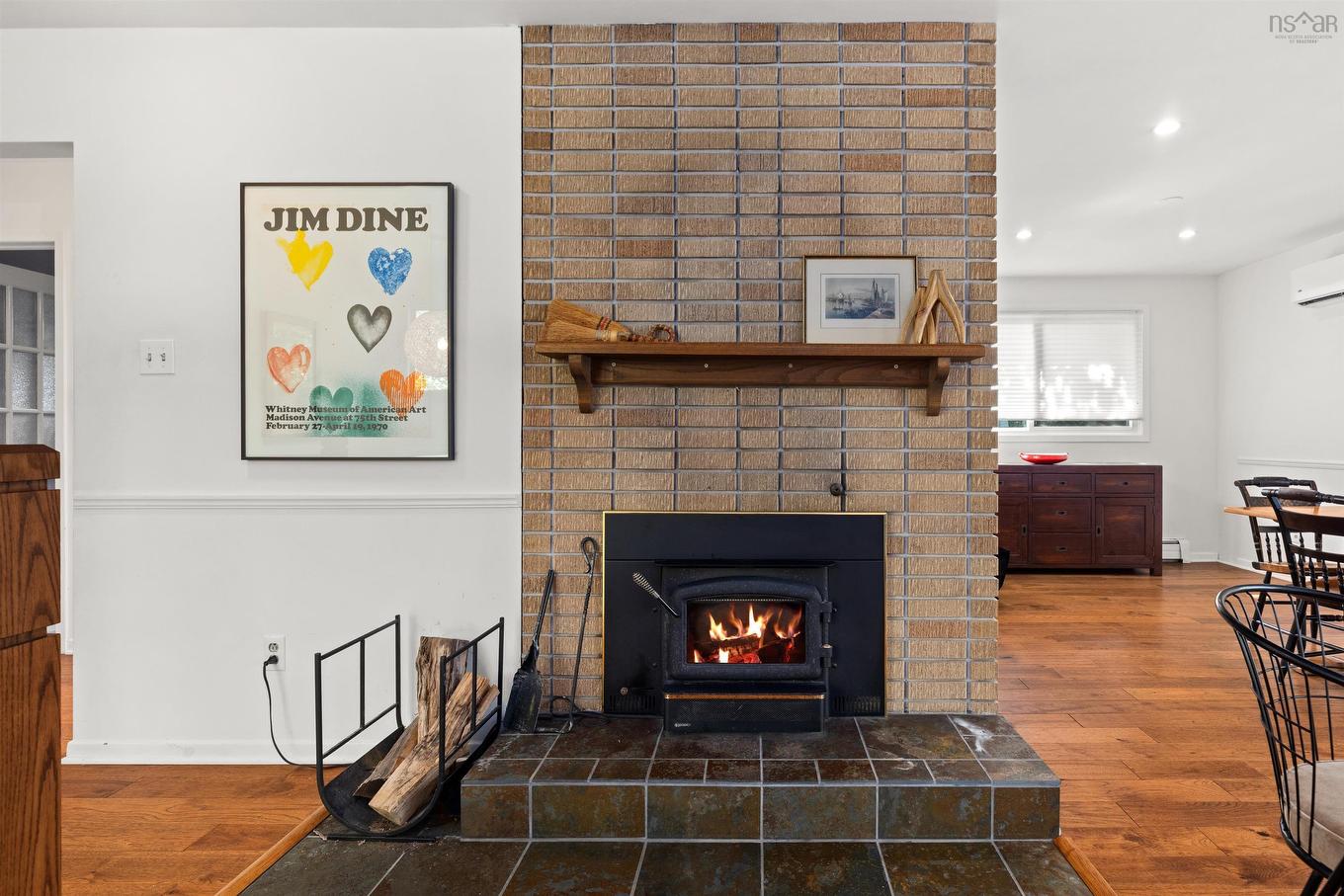 20 Kirk Road, Halifax, NS - Indoor Photo Showing Living Room With Fireplace