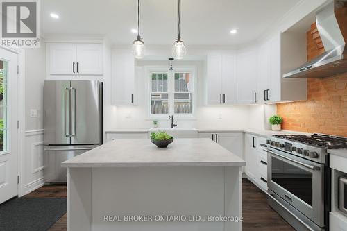 46 Murray Street E, Hamilton, ON - Indoor Photo Showing Kitchen With Upgraded Kitchen