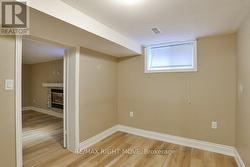 Alternate view of the basement bedroom. - 