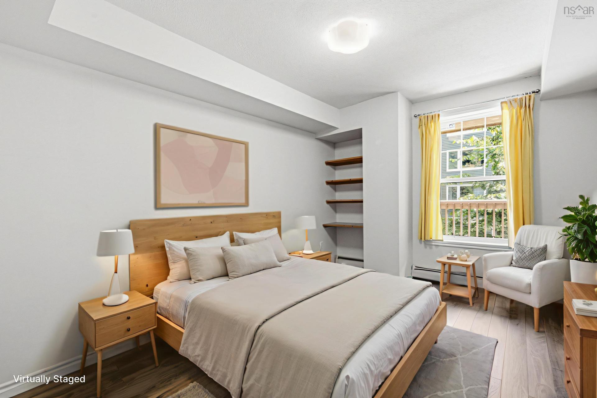 210 1041 Wellington Street, Halifax, NS - Indoor Photo Showing Bedroom