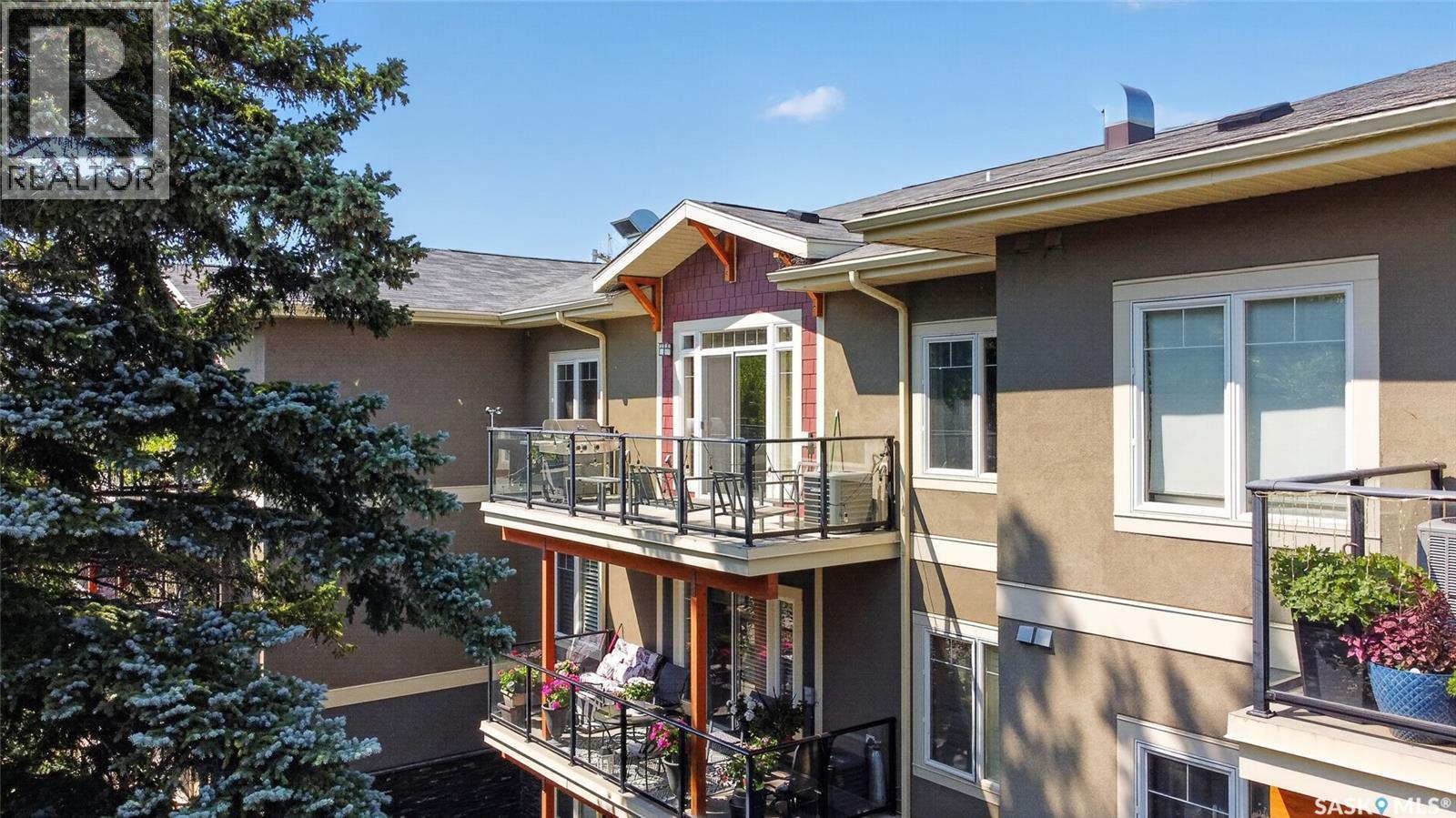 302 721 8Th Street E, Saskatoon, SK - Outdoor With Balcony