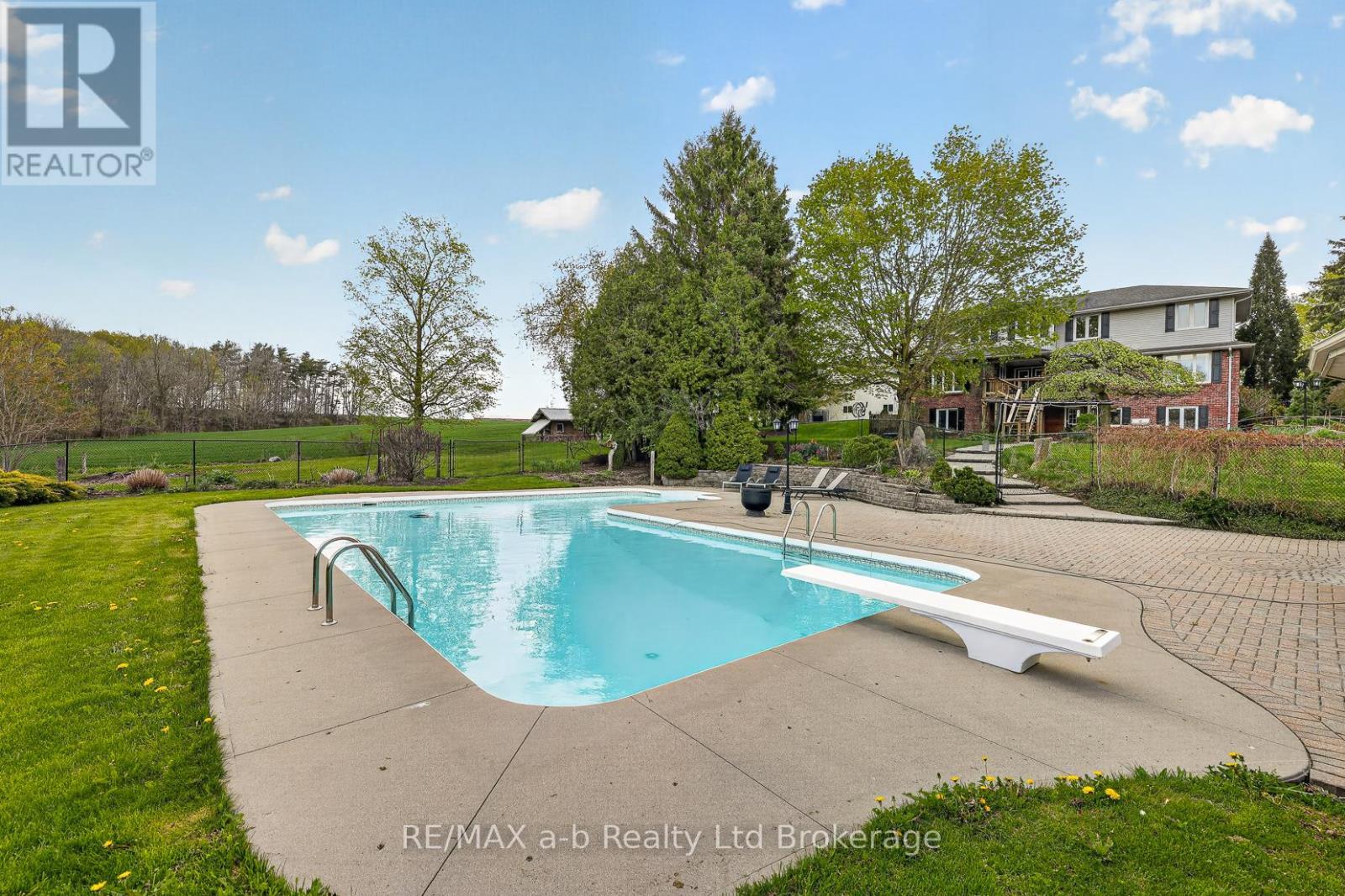 403745 Union Road, Ingersoll (Ingersoll - South), ON - Outdoor With In Ground Pool