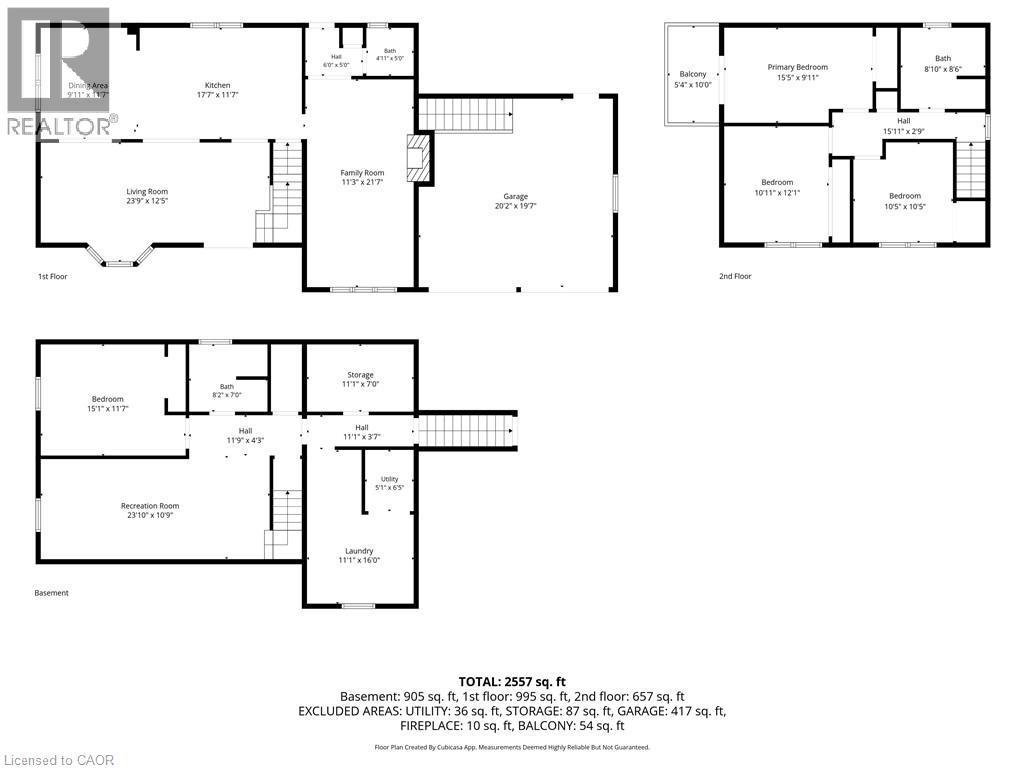 Floor plan - 87 Monte Drive, Hamilton, ON - Other