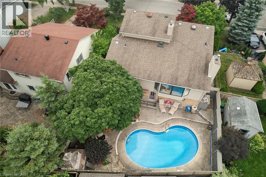 30 Shuh Avenue, Kitchener, ON - Outdoor With In Ground Pool With Deck Patio Veranda