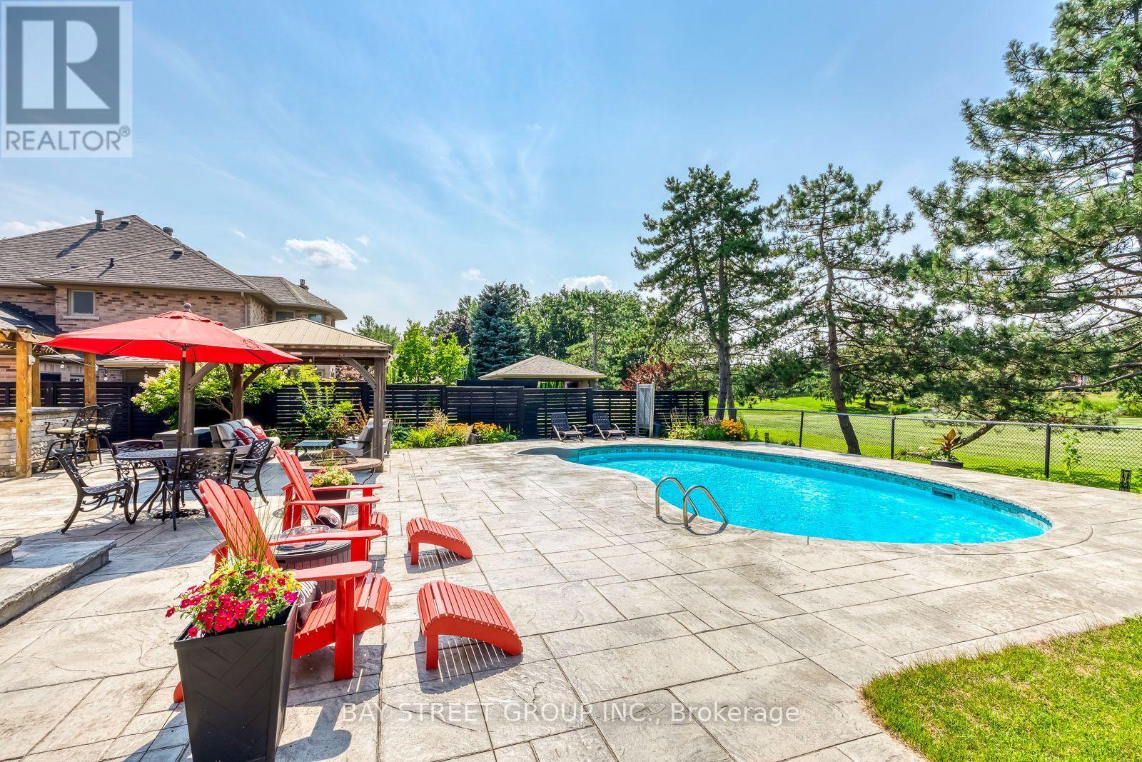 4177 Millcroft Park Drive, Burlington, ON - Outdoor With In Ground Pool With Deck Patio Veranda