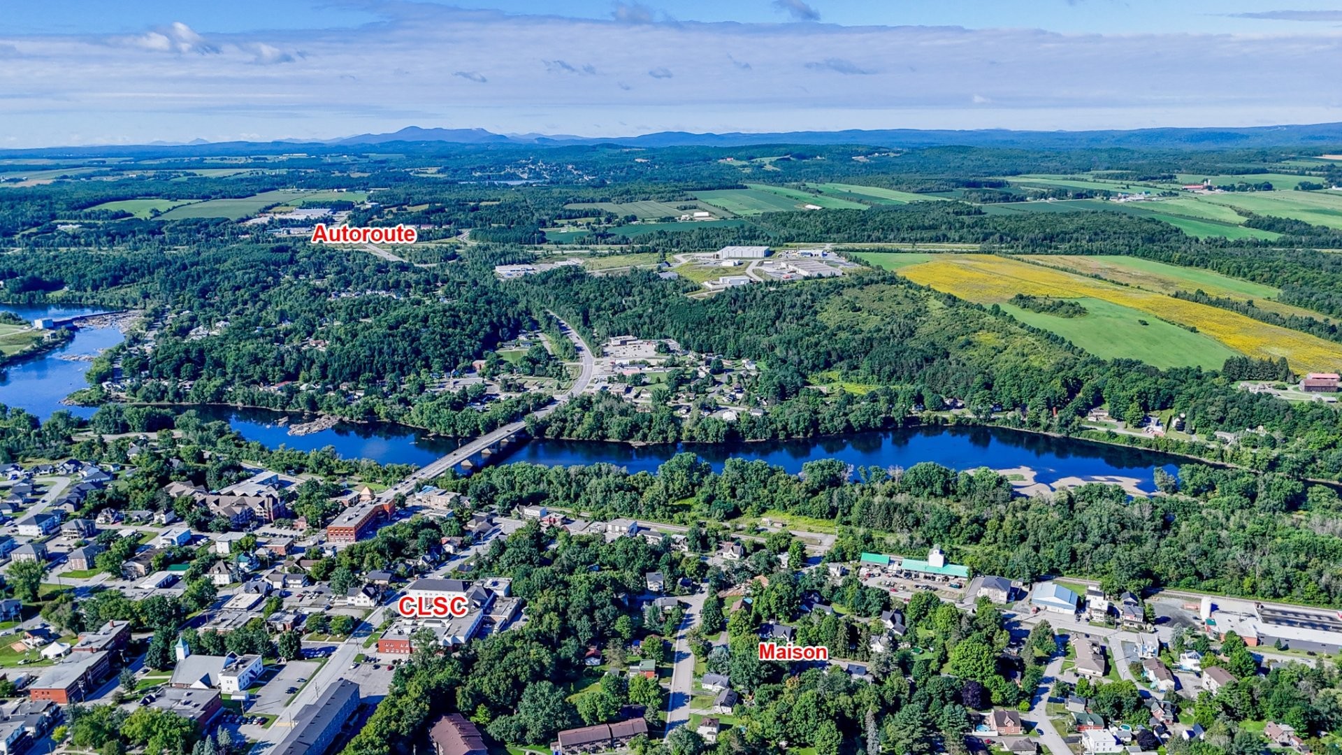Overall view - 86 Rue Albert, Windsor, QC - Outdoor With View