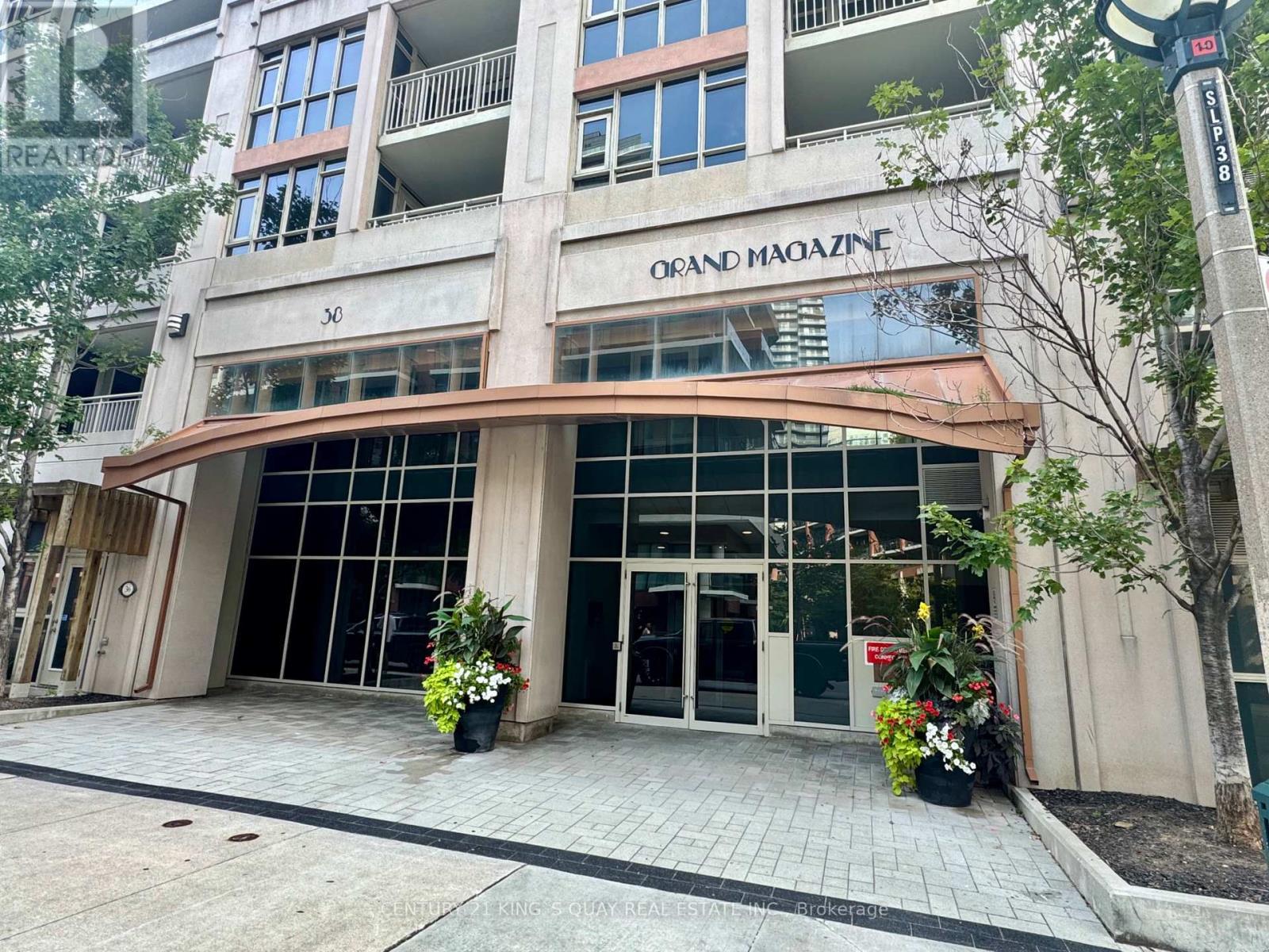 1233 - 38 Grand Magazine Street, Toronto, ON - Outdoor With Balcony