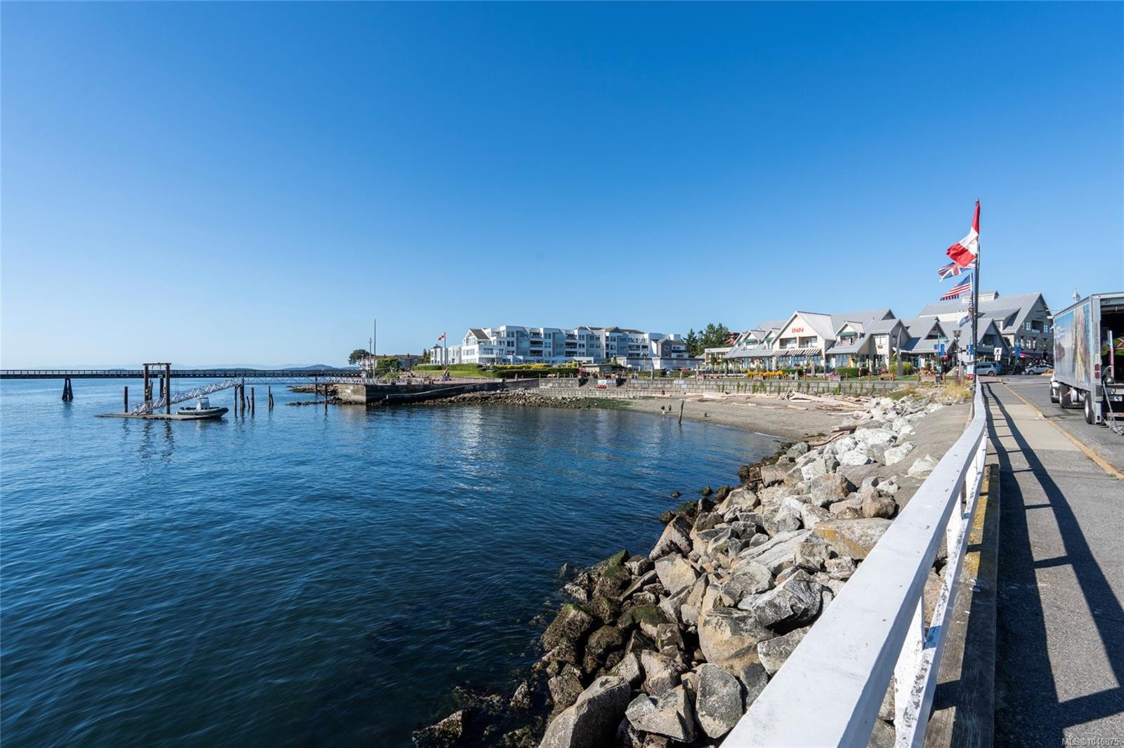 #302-2526 Bevan Ave, Sidney, BC - Outdoor With Body Of Water With View