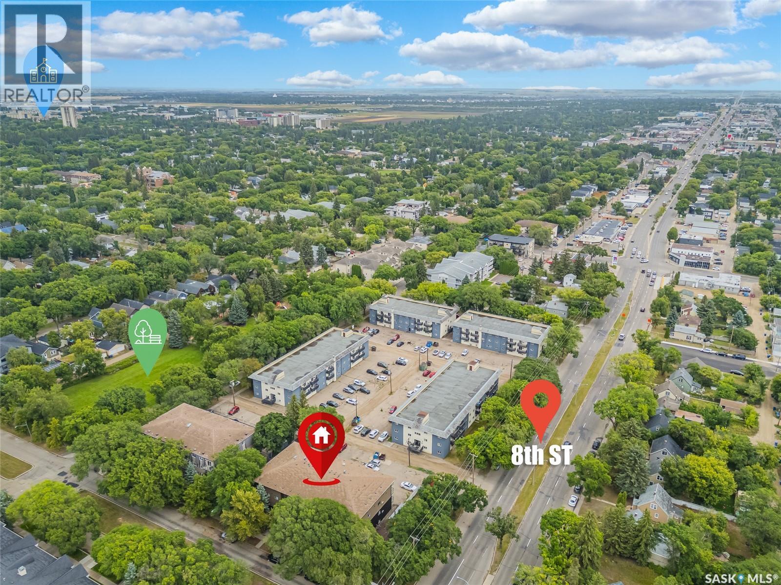 306 1013 Lansdowne Avenue, Saskatoon, SK - Outdoor With View