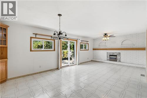 948 Stone Church Road E, Hamilton, ON - Indoor With Fireplace