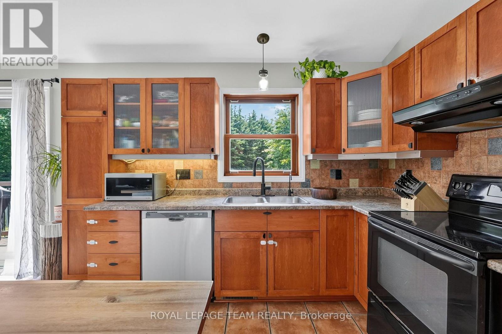 1550 Stanleyfield Crescent, Ottawa, ON - Indoor Photo Showing Kitchen With Double Sink