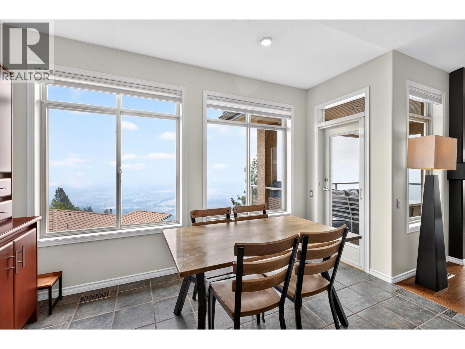 2213 Waddington Court Unit# 3, Kelowna, BC - Indoor Photo Showing Dining Room