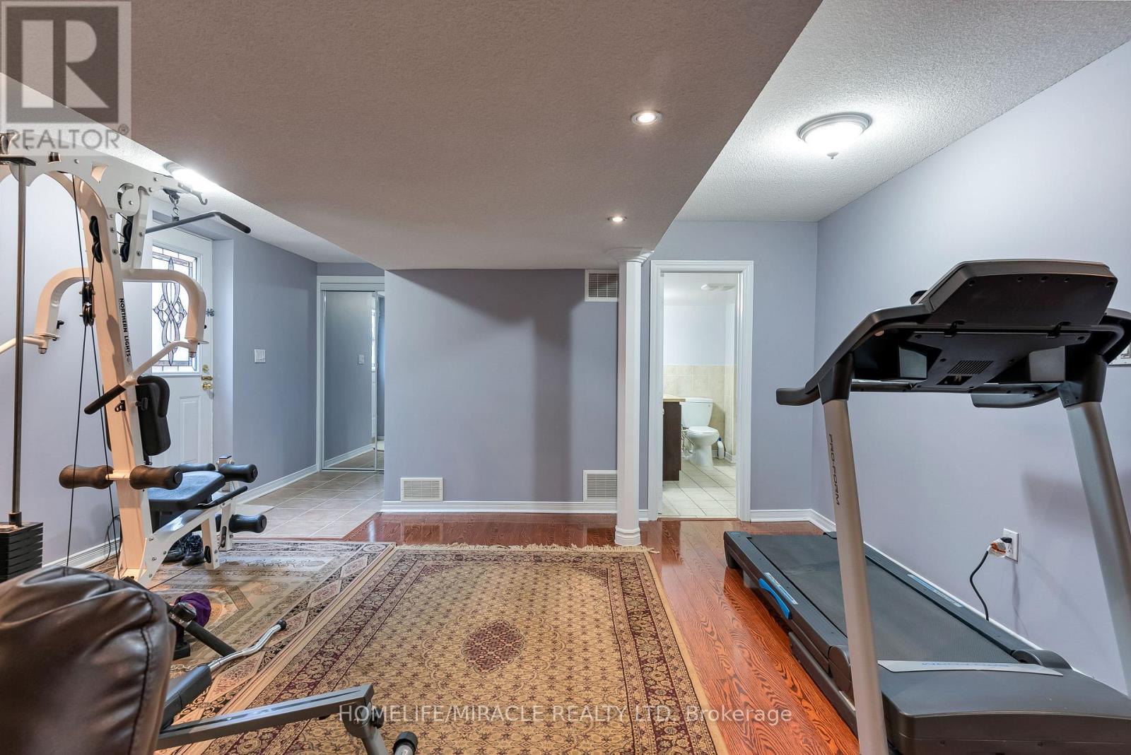 9 Peridot Road, Brampton, ON - Indoor Photo Showing Gym Room