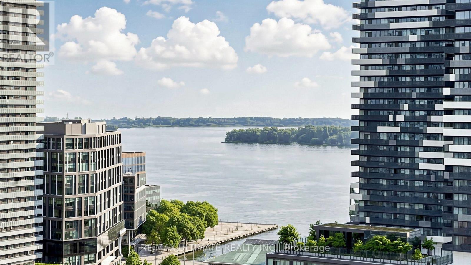 2304 - 2A Church Street, Toronto, ON - Outdoor With Body Of Water With Balcony With Facade
