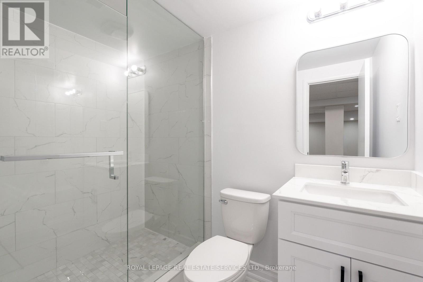 Basement / 3PC Bathroom - 3955 Foxwood Avenue, Mississauga, ON - Indoor Photo Showing Bathroom