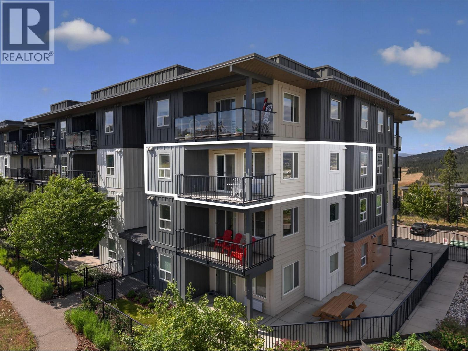 Corner Unit - 881 Academy Way Unit# 312, Kelowna, BC - Outdoor