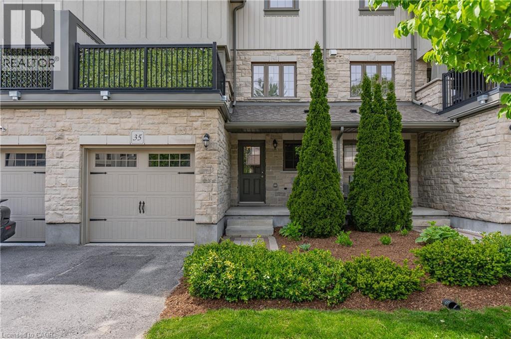 635 Saginaw Parkway Unit# 35, Cambridge, ON - Outdoor With Balcony