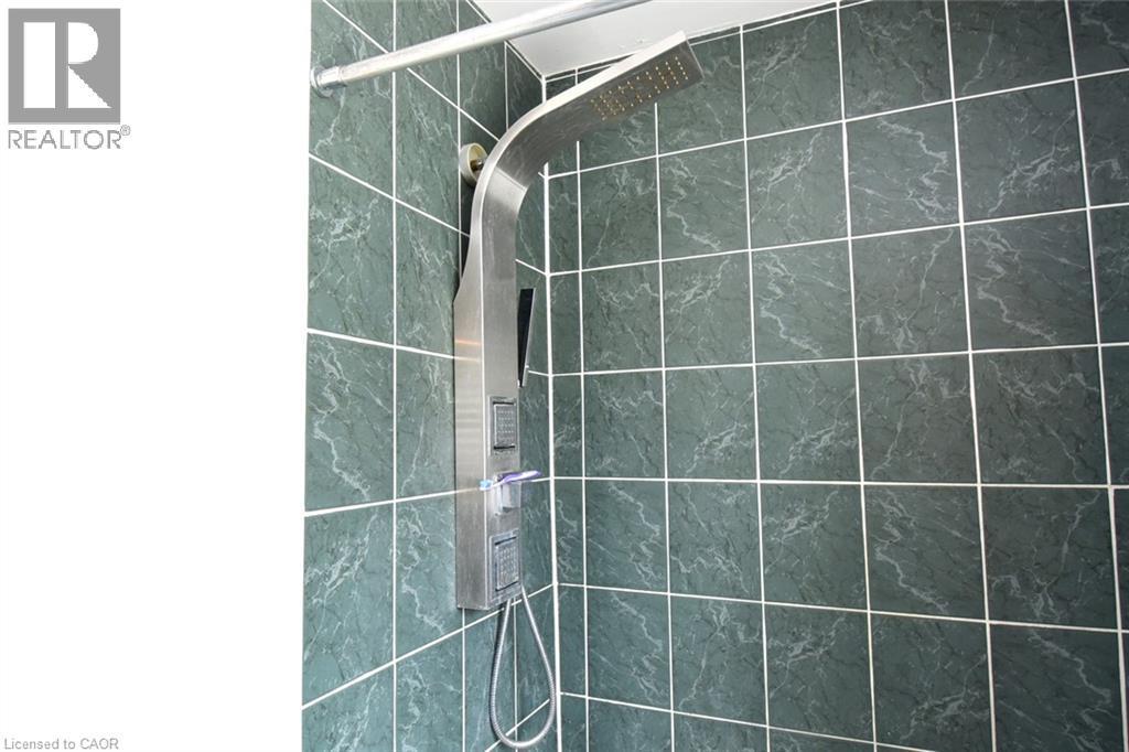Beautiful overhead shower in ensuite bathroom. - 509 Southridge Drive, Hamilton, ON - Other